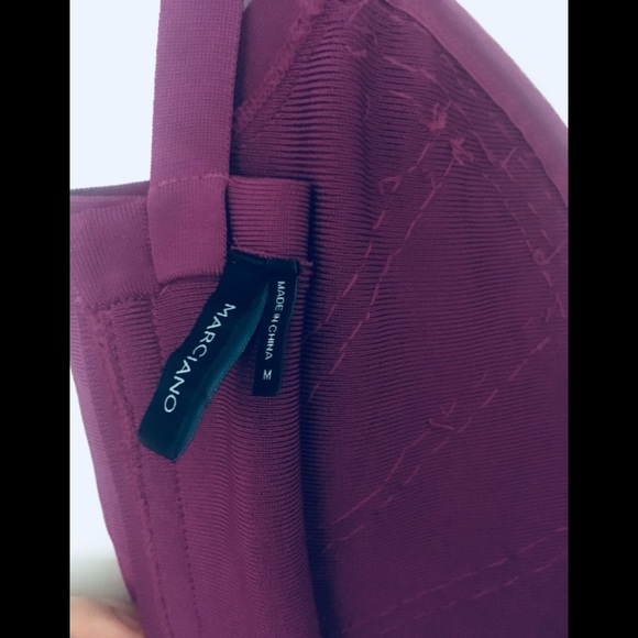 GUESS by Marciano magenta bandage dress - Picture 6 of 8